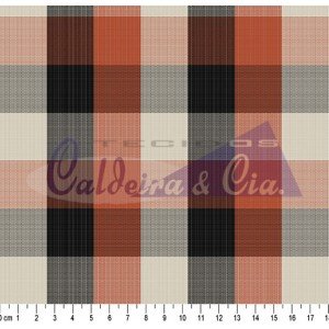 Xadrez Buffalo cor 09 (Terracota)